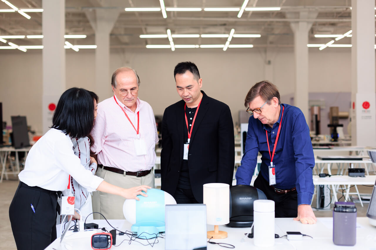 Gordon Bruce, Dr. Joseph Francis Wong and Martin Darbyshire