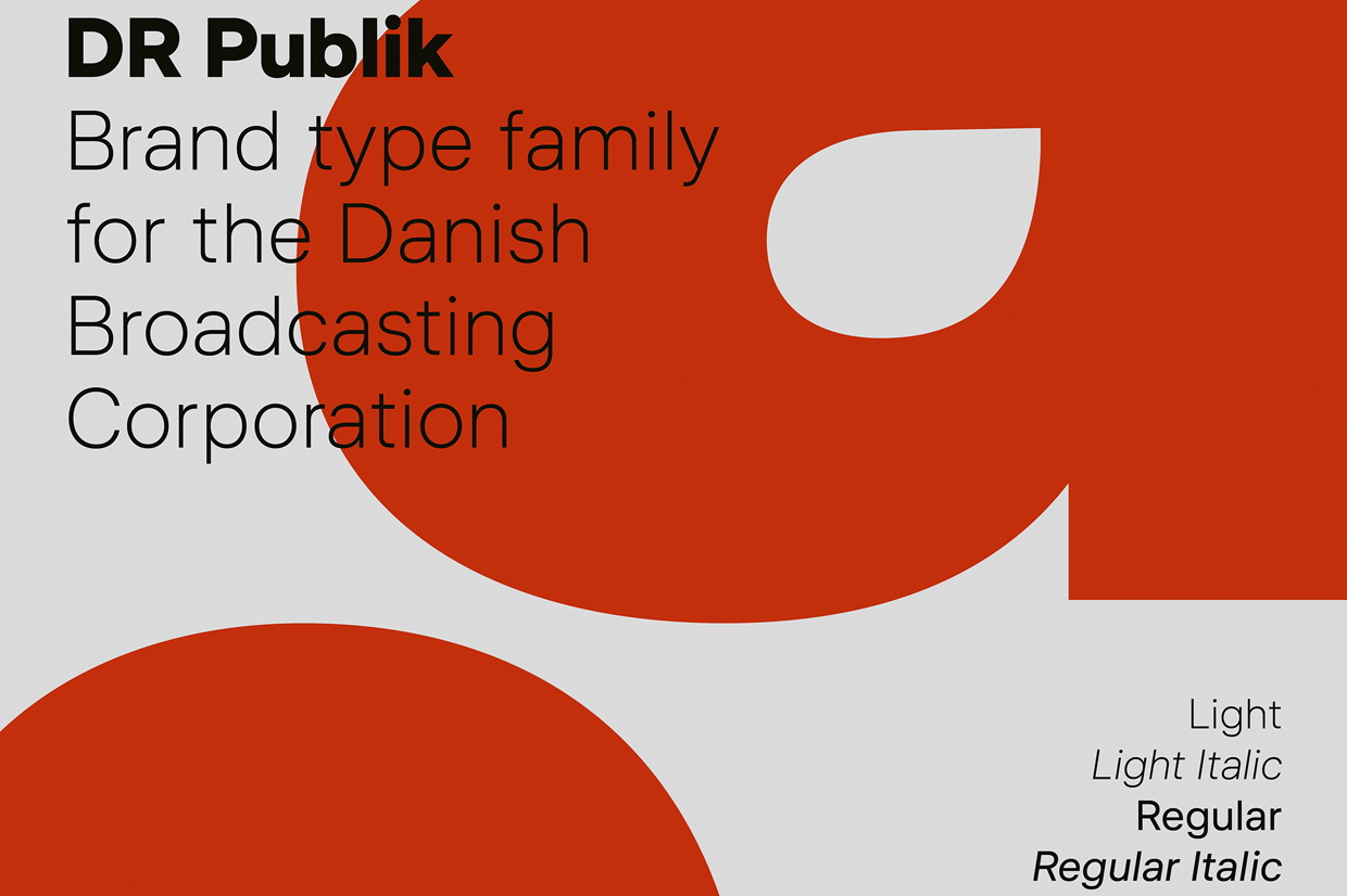 Schriftfamilie „DR Publik“